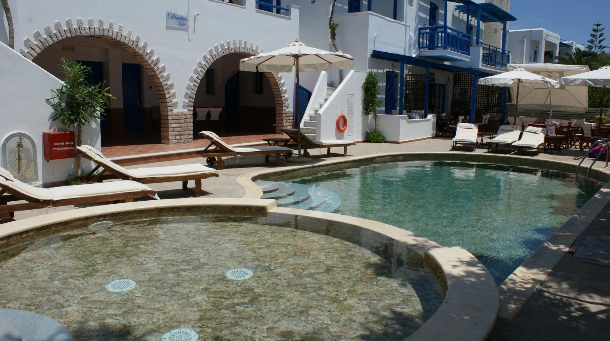Dimitra Hotel Ájosz Prokópiosz Kültér fotó